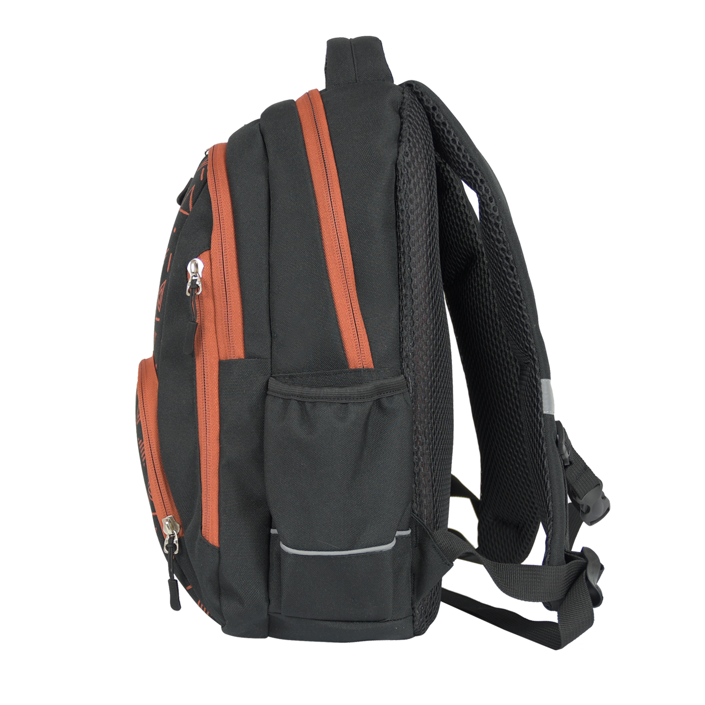 Софт черный-оранжевый