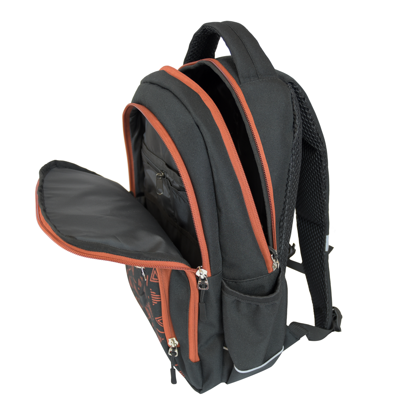 Софт черный-оранжевый