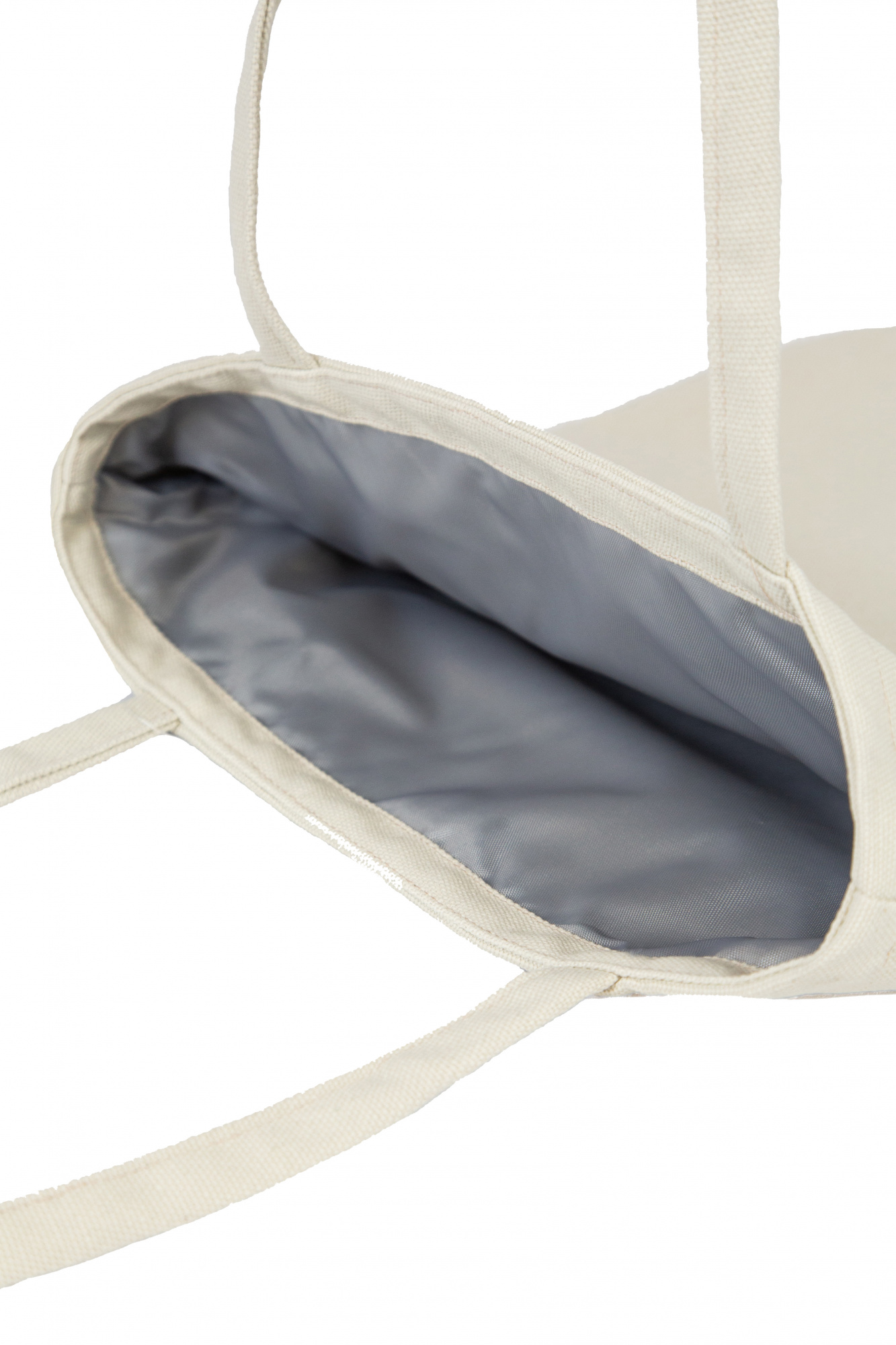 Шоппер 1 простой  бежевый